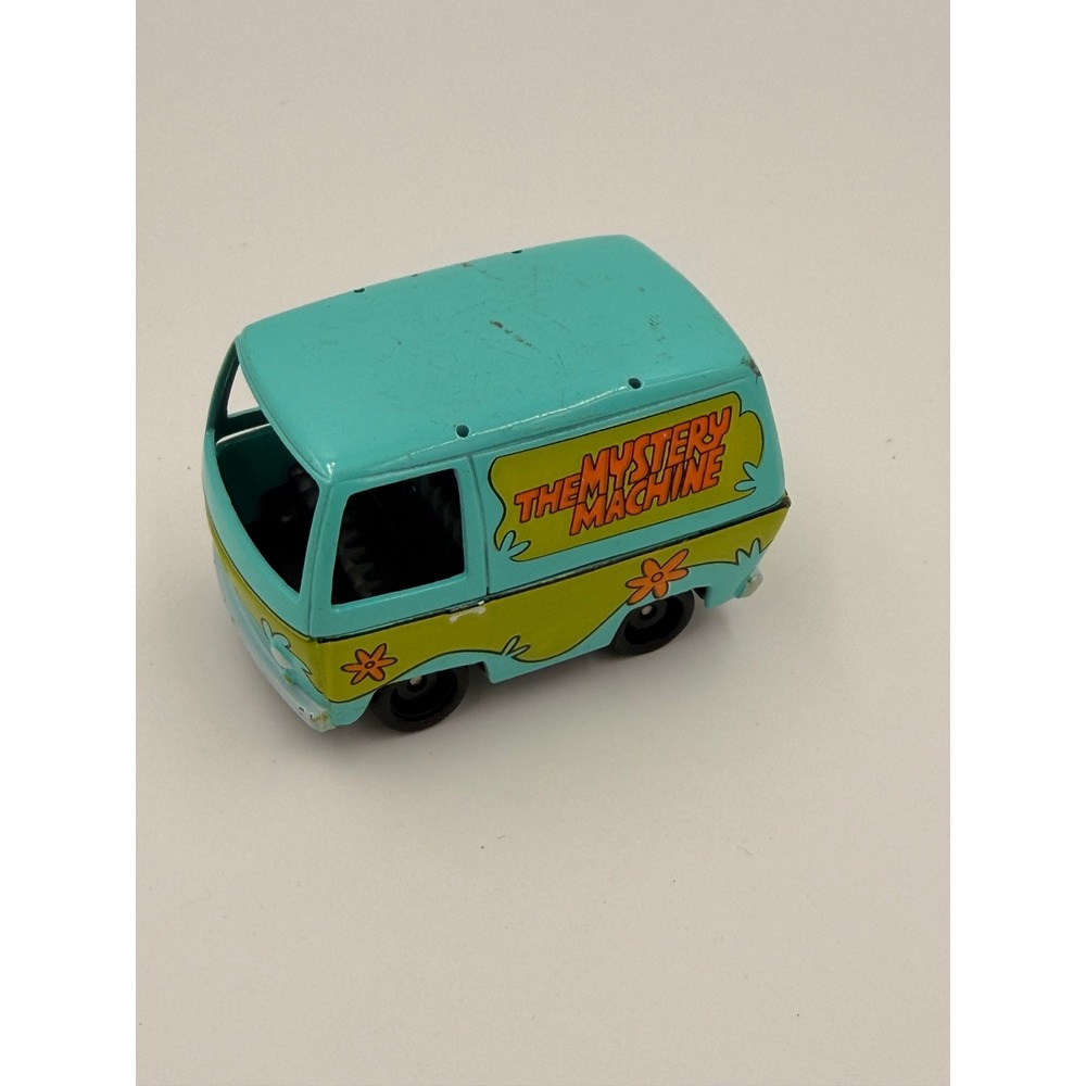 Vintage Scooby-Doo Mystery Machine Die-Cast Van Teal Green Toy Car